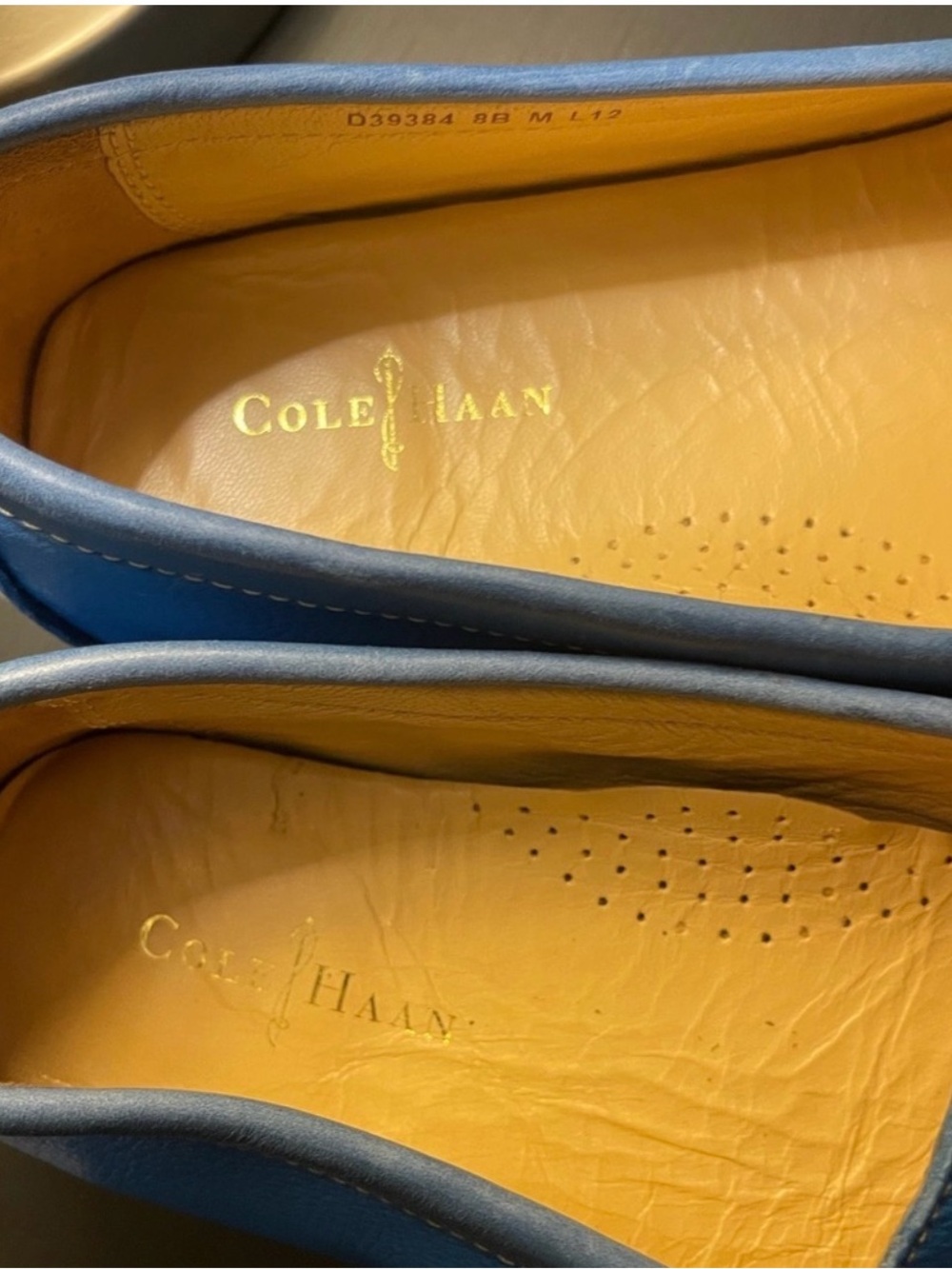 Cole Hahn leather loafers . EUC size 8 - Picture 4 of 6
